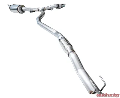 AWE Tuning Touring Edition Exhaust | 3" Diameter | 5" Dual Chrome Silver Tips Acura Integra|Honda Civic Si 2022-2025 - 3015-32331