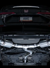AWE Tuning Touring Edition Exhaust | 3" Diameter | 5" Dual Chrome Silver Tips Acura Integra|Honda Civic Si 2022-2025                                     - 3015-32331 - Image 18