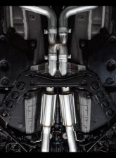 AWE Tuning Touring Edition Exhaust | 3" Diameter | 5" Dual Chrome Silver Tips Nissan Z 2023-2025                                     - 3015-32400 - Image 3