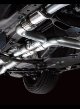 AWE Tuning Touring Edition Exhaust | 3" Diameter | 5" Dual Chrome Silver Tips Nissan Z 2023-2025                                     - 3015-32400 - Image 4