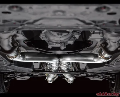 AWE Tuning Touring Edition Exhaust | 3" Diameter | 5" Dual Chrome Silver Tips Nissan Z 2023-2025 - 3015-32400