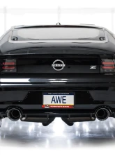 AWE Tuning Touring Edition Exhaust | 3" Diameter | 5" Dual Chrome Silver Tips Nissan Z 2023-2025                                     - 3015-32400 - Image 9