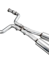 AWE Tuning Touring Edition Exhaust | 3" Diameter | 5" Dual Chrome Silver Tips Nissan Z 2023-2025                                     - 3015-32400 - Image 11