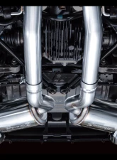 AWE Tuning Touring Edition Exhaust | 3" Diameter | 5" Dual Chrome Silver Tips Nissan Z 2023-2025                                     - 3015-32400 - Image 16