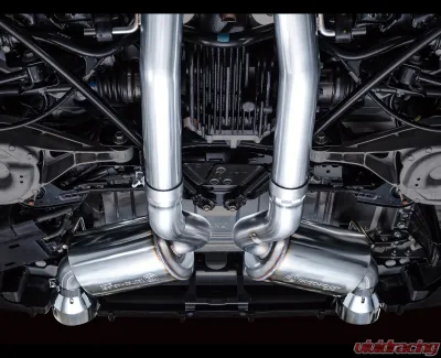 AWE Tuning Touring Edition Exhaust | 3" Diameter | 5" Dual Chrome Silver Tips Nissan Z 2023-2025 - 3015-32400