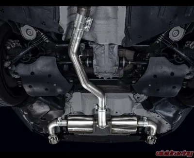 AWE Tuning Touring Edition Axle Back Exhaust for BMW 330i/430i 2019-2024, 3" Diameter, Chrome Tips - 3015-32429