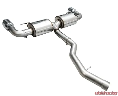 AWE Tuning Touring Edition Axle Back Exhaust for BMW 330i/430i 2019-2024, 3" Diameter, Chrome Tips - 3015-32429