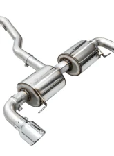 AWE Tuning Touring Edition Axle Back Exhaust for BMW 330i/430i 2019-2024, 3" Diameter, Chrome Tips                                     - 3015-32429 - Image 9