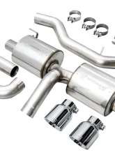 AWE Tuning Touring Edition Axle Back Exhaust for BMW 330i/430i 2019-2024, 3" Diameter, Chrome Tips                                     - 3015-32429 - Image 11