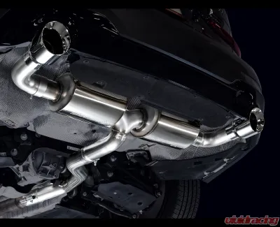 AWE Tuning Touring Edition Axle Back Exhaust for BMW 330i/430i 2019-2024, 3" Diameter, Chrome Tips - 3015-32429