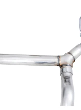 AWE Tuning 0FG Cat Back Exhaust | 3" Diameter | 4.5" Dual Chrome Silver Tips Ford Bronco 2021-2025                                     - 3015-32456 - Image 3