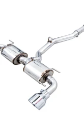 AWE Tuning Touring Edition Exhaust | 3" Diameter | 5" Dual Chrome Silver Tips Subaru BRZ|Toyota 86|GR86|Scion FR-S 2013-2020                                     - 3015-32486 - Image 11