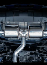 AWE Tuning Touring Edition Exhaust | 3" Diameter | 5" Dual Chrome Silver Tips Subaru BRZ|Toyota 86|GR86|Scion FR-S 2013-2020                                     - 3015-32486 - Image 8