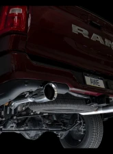 AWE Tuning 0FG Cat Back Exhaust | 3" Diameter | 5" Dual Chrome Silver Tips Ram 1500 2025                                     - 3015-32530 - Image 3