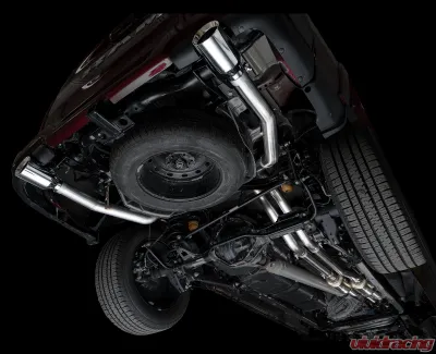 AWE Tuning 0FG Cat Back Exhaust | 3" Diameter | 5" Dual Chrome Silver Tips Ram 1500 2025 - 3015-32530