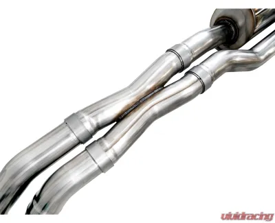 AWE Tuning 0FG Cat Back Exhaust | 3" Diameter | 5" Dual Chrome Silver Tips Ram 1500 2025 - 3015-32530