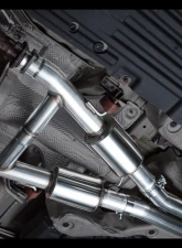 AWE Tuning Touring Edition Exhaust | 5" Chrome Silver Tips Dodge Durango 2011-2024                                     - 3015-32575 - Image 2