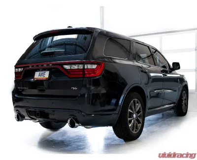 AWE Tuning Touring Edition Exhaust | 5" Chrome Silver Tips Dodge Durango 2011-2024 - 3015-32575