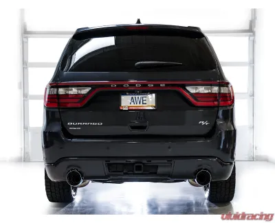 AWE Tuning Touring Edition Exhaust | 5" Chrome Silver Tips Dodge Durango 2011-2024 - 3015-32575