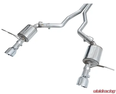 AWE Tuning Touring Edition Exhaust | 5" Chrome Silver Tips Dodge Durango 2011-2024 - 3015-32575