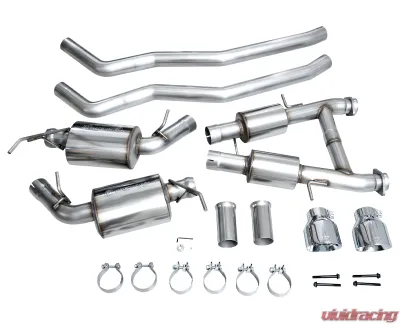AWE Tuning Touring Edition Exhaust | 5" Chrome Silver Tips Dodge Durango 2011-2024 - 3015-32575