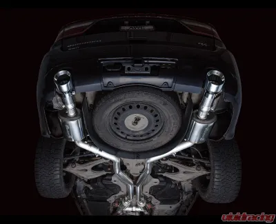 AWE Tuning Touring Edition Exhaust | 5" Chrome Silver Tips Dodge Durango 2011-2024 - 3015-32575