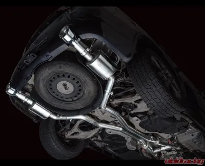 AWE Tuning Touring Edition Exhaust | 5" Chrome Silver Tips Dodge Durango 2011-2024 - 3015-32575