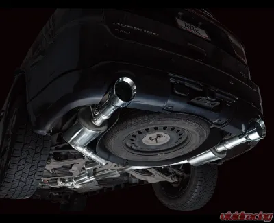 AWE Tuning Touring Edition Exhaust | 5" Chrome Silver Tips Dodge Durango 2011-2024 - 3015-32575