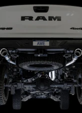 AWE Tuning AWE 0FG Catback Exhaust Chrome Silver Tips, T304L Stainless Steel Ram 1500 2025                                     - 3015-32630 - Image 5