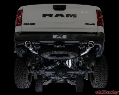 AWE Tuning AWE 0FG Catback Exhaust Chrome Silver Tips, T304L Stainless Steel Ram 1500 2025 - 3015-32630
