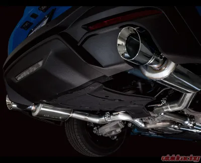 AWE Tuning Touring Edition Exhaust | 4.5" Dual Chrome Silver Tips Ford Mustang GT 2024-2024 - 3015-32650