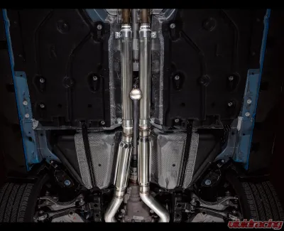 AWE Tuning Touring Edition Exhaust | 4.5" Dual Chrome Silver Tips Ford Mustang GT 2024-2024 - 3015-32650