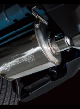 AWE Tuning Touring Edition Exhaust | 4.5" Dual Chrome Silver Tips Ford Mustang GT 2024-2024                                     - 3015-32650 - Image 4