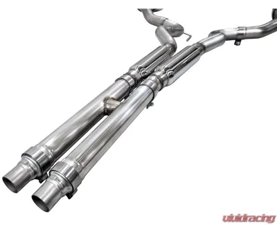 AWE Tuning Touring Edition Exhaust | 4.5" Dual Chrome Silver Tips Ford Mustang GT 2024-2024 - 3015-32650