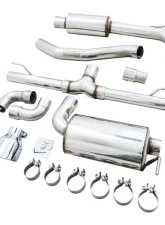 AWE Tuning Touring Edition Exhaust | 3" Diameter | 5" Dual Chrome Silver Tips Volkswagen GTI 2022-2025                                     - 3015-32658 - Image 10