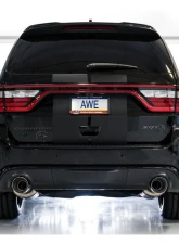 AWE Tuning Touring Edition Exhaust | 3" Diameter | 5" Dual Chrome Silver Tips Dodge Durango 2018-2022                                     - 3015-32952 - Image 5