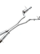 AWE Tuning Touring Edition Exhaust | 3" Diameter | 5" Dual Chrome Silver Tips Dodge Durango 2018-2022                                     - 3015-32952 - Image 7