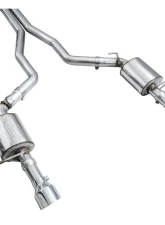 AWE Tuning Touring Edition Exhaust | 3" Diameter | 5" Dual Chrome Silver Tips Dodge Durango 2018-2022                                     - 3015-32952 - Image 8