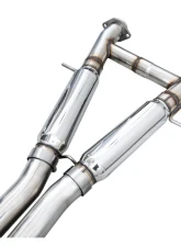 AWE Tuning Touring Edition Exhaust | 3" Diameter | 5" Dual Chrome Silver Tips Dodge Durango 2018-2022                                     - 3015-32952 - Image 9