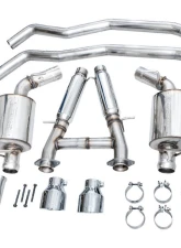 AWE Tuning Touring Edition Exhaust | 3" Diameter | 5" Dual Chrome Silver Tips Dodge Durango 2018-2022                                     - 3015-32952 - Image 10
