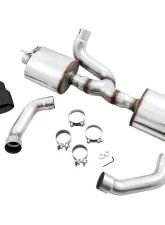 AWE Tuning Tread Edition Axle Back Dual Exhaust | 3" Diameter | 4.5" Dual Diamond Black Tips Jeep Wrangler 2012-2018                                     - 3015-33003 - Image 7