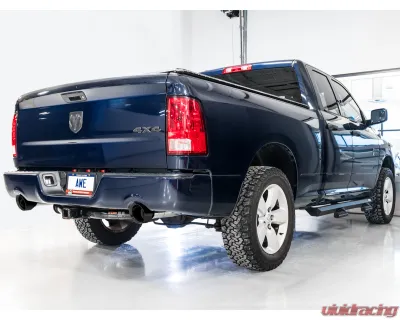 AWE Tuning 0FG Dual Rear Exit Cat Back | 3" Diameter | 5" Dual Diamond Black Tips Ram 1500 2011-2018 - 3015-33004