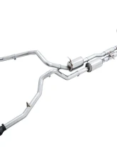 AWE Tuning 0FG Cat Back Exhaust | 3" Diameter | 4.5" Dual Diamond Black Tips Ram TRX 2021-2024                                     - 3015-33005 - Image 16
