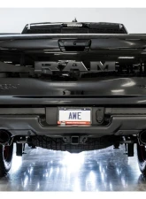 AWE Tuning 0FG Cat Back Exhaust | 3" Diameter | 4.5" Dual Diamond Black Tips Ram TRX 2021-2024                                     - 3015-33005 - Image 5