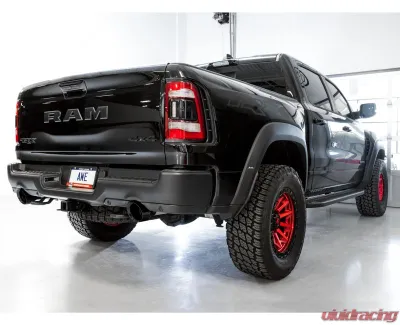 AWE Tuning 0FG Cat Back Exhaust | 3" Diameter | 4.5" Dual Diamond Black Tips Ram TRX 2021-2024 - 3015-33005