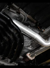 AWE Tuning 0FG Cat Back Exhaust | 3" Diameter | 4.5" Dual Diamond Black Tips Ram TRX 2021-2024                                     - 3015-33005 - Image 7