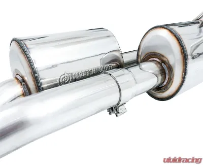 AWE Tuning 0FG Cat Back Exhaust | 3" Diameter | 4.5" Dual Diamond Black Tips Ram TRX 2021-2024 - 3015-33005