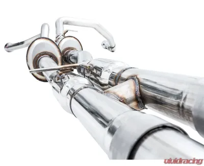 AWE Tuning 0FG Cat Back Exhaust | 3" Diameter | 4.5" Dual Diamond Black Tips Ram TRX 2021-2024 - 3015-33005
