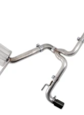 AWE Tuning Performance Cat Back Exhaust | 2.5" Diameter | 2.5" Dual Diamond Black Round Tips Volkswagen GTI 2010-2013                                     - 3015-33038 - Image 2