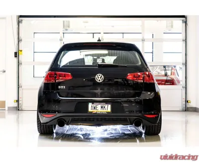 AWE Tuning Touring Edition Exhaust | 3" Diameter | 4" Dual Diamond Black Tips Volkswagen GTI 2015-2017 - 3015-33050